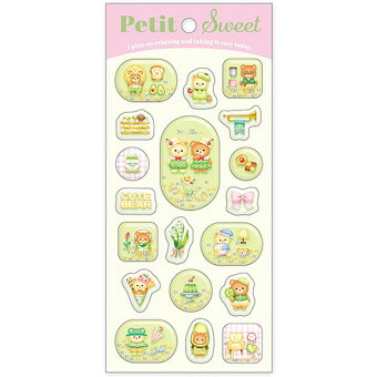 Mind Wave Stickers Petit Sweet - Melon Bear