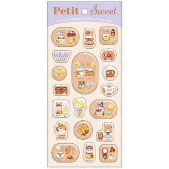 Mind Wave Stickers Petit Sweet - Sleepy Rabbit
