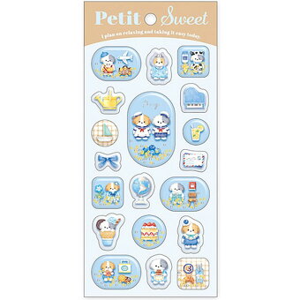 Mind Wave Stickers Petit Sweet - Sailor Dog