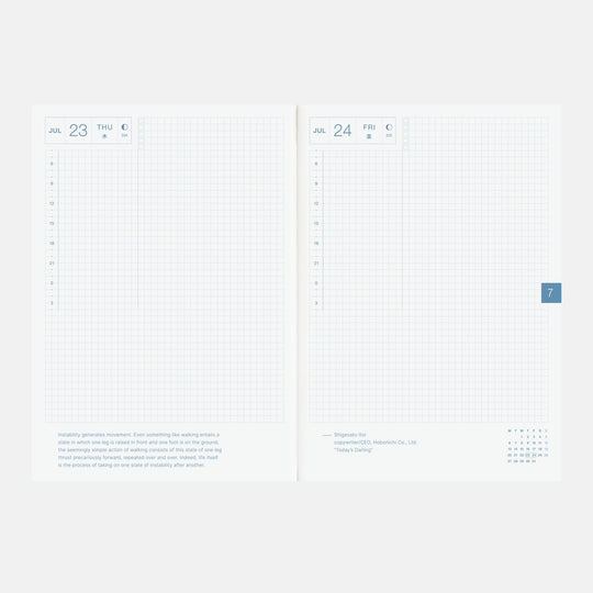 Hobonichi A5 Cousin Book 2026- English