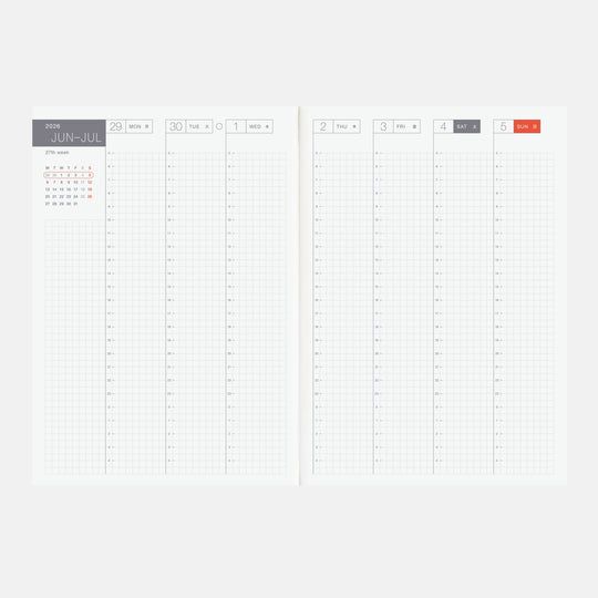 Hobonichi A5 Cousin Book 2026- English