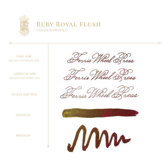 Ferris Wheel Press - Ruby Royal Flush