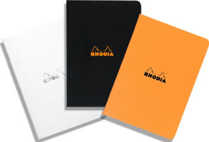 Rhodia A5 Medium Size Side-Stapled Notebook