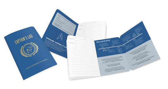 The Unemployed Philosophers Guild Notebook- Star Trek Captain's Log