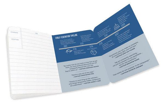 The Unemployed Philosophers Guild Notebook- Star Trek Captain's Log