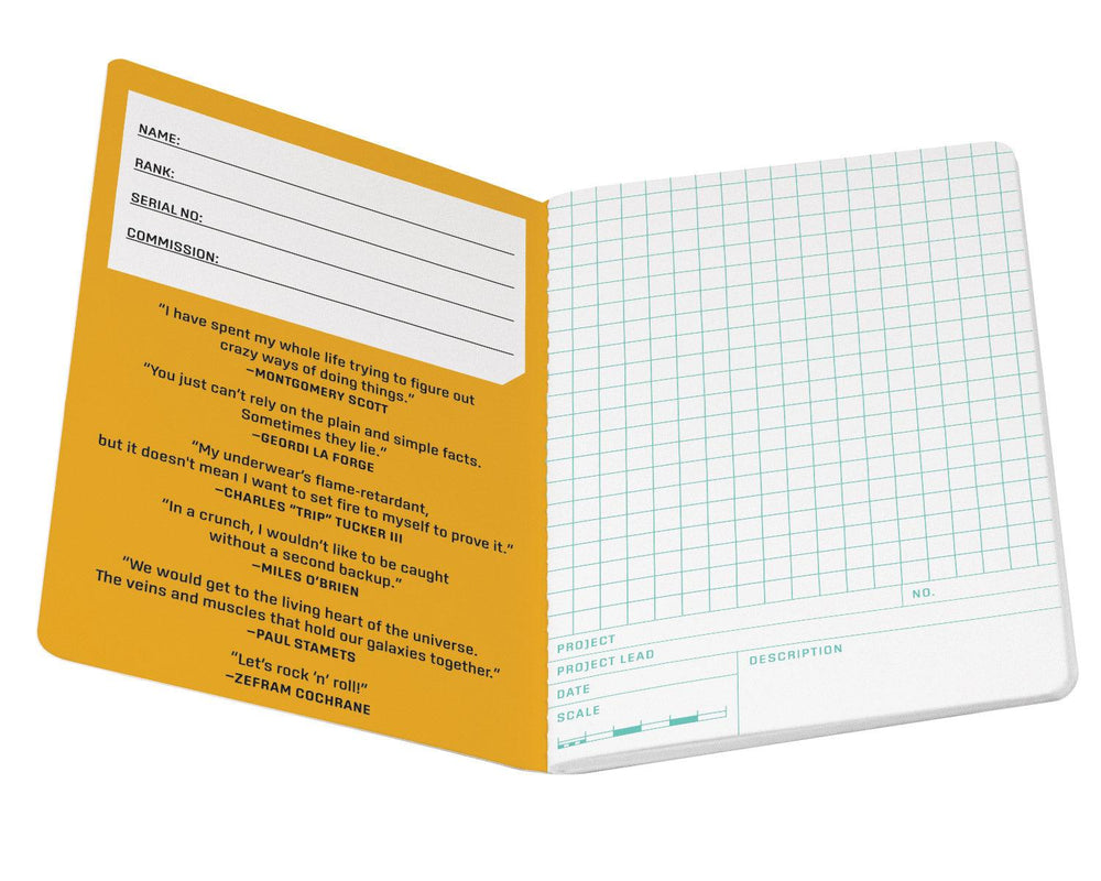 The Unemployed Philosophers Guild Notebook- Star Trek Engineering