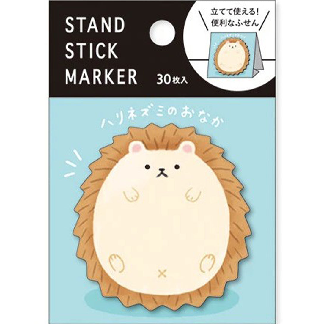 Mind Wave Sticky Notes Stand Hedgehog Tummy Stick Marker