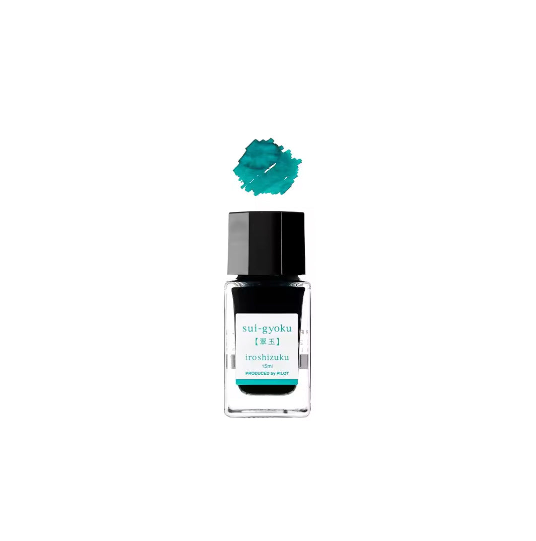 Pilot Iroshizuku Fountain Pen Ink 15ml- Sui-Gyoku