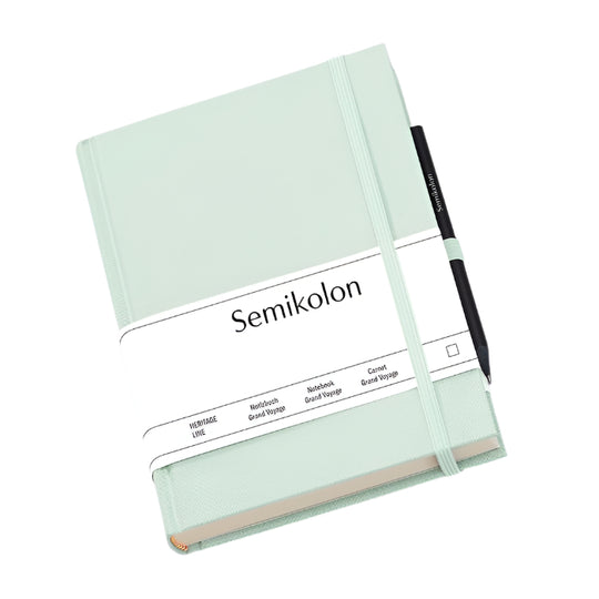Semikolon Notebook Grand Voyage Moss