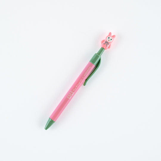 Hobonichi  │  Yumi Kitagishi Ballpoint Pen White Cat Bunny 0.5mm