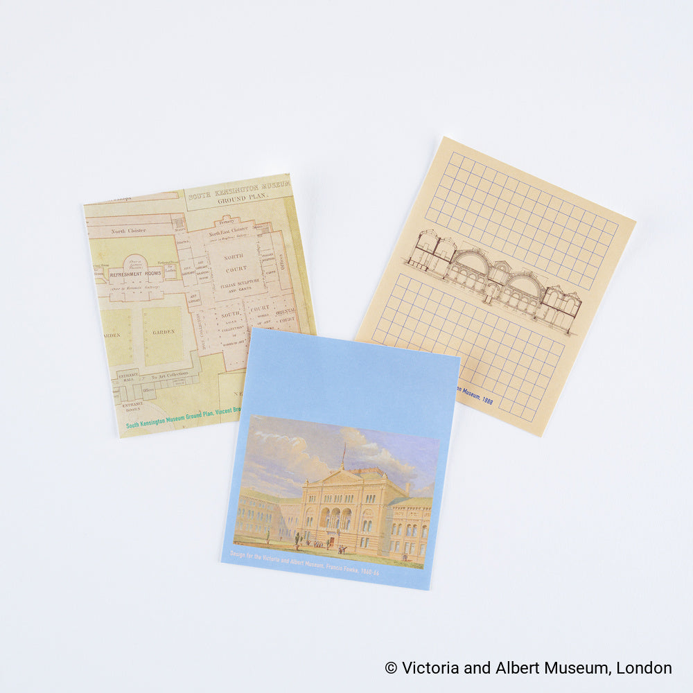 Hobonichi V&amp;A Series South Kensington Museum Sticky Notes