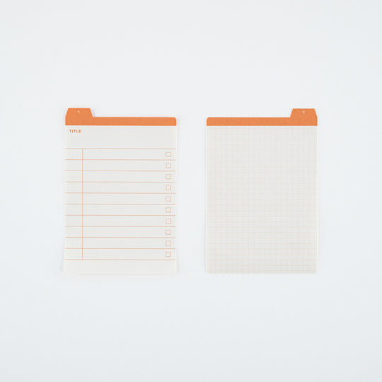Hobonichi Tsuki No Iro- 12 Month Index Pockets