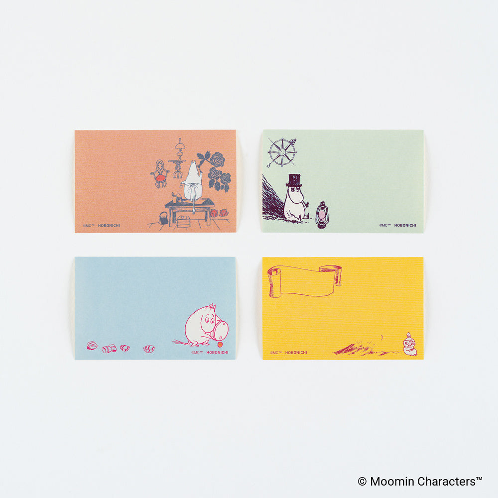Hobonichi Moomin Sticky Note Roll- Moomin Family’s Island Life