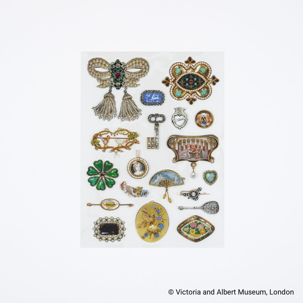 Hobonichi V&amp;A Series  Almost- Actual Jewelry Stickers