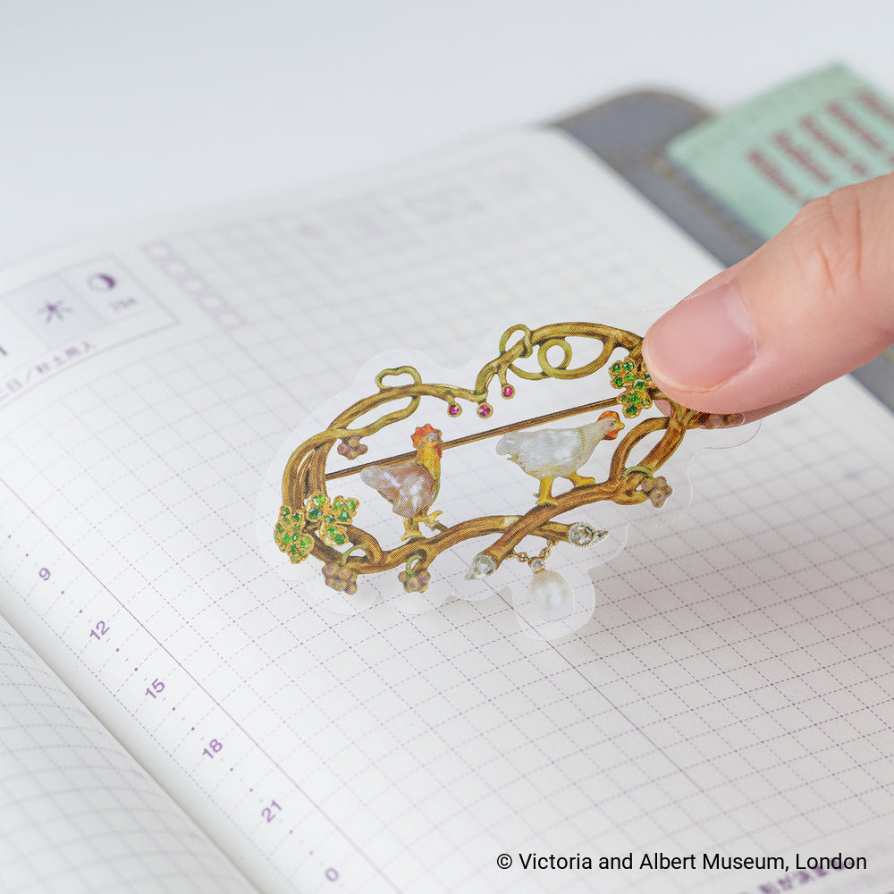 Hobonichi V&amp;A Series  Almost- Actual Jewelry Stickers