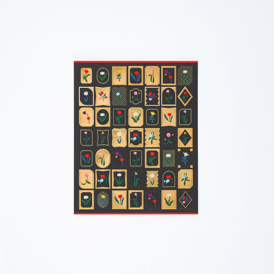 Hobonichi Yoshie Watanabe Foiled Stamped Stickers