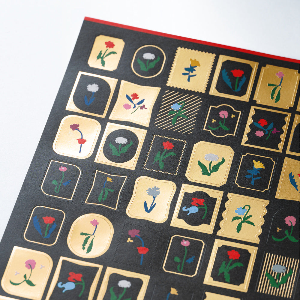 Hobonichi Yoshie Watanabe Foiled Stamped Stickers