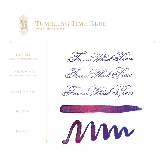 Ferris Wheel Press - Tumbling Time Blue