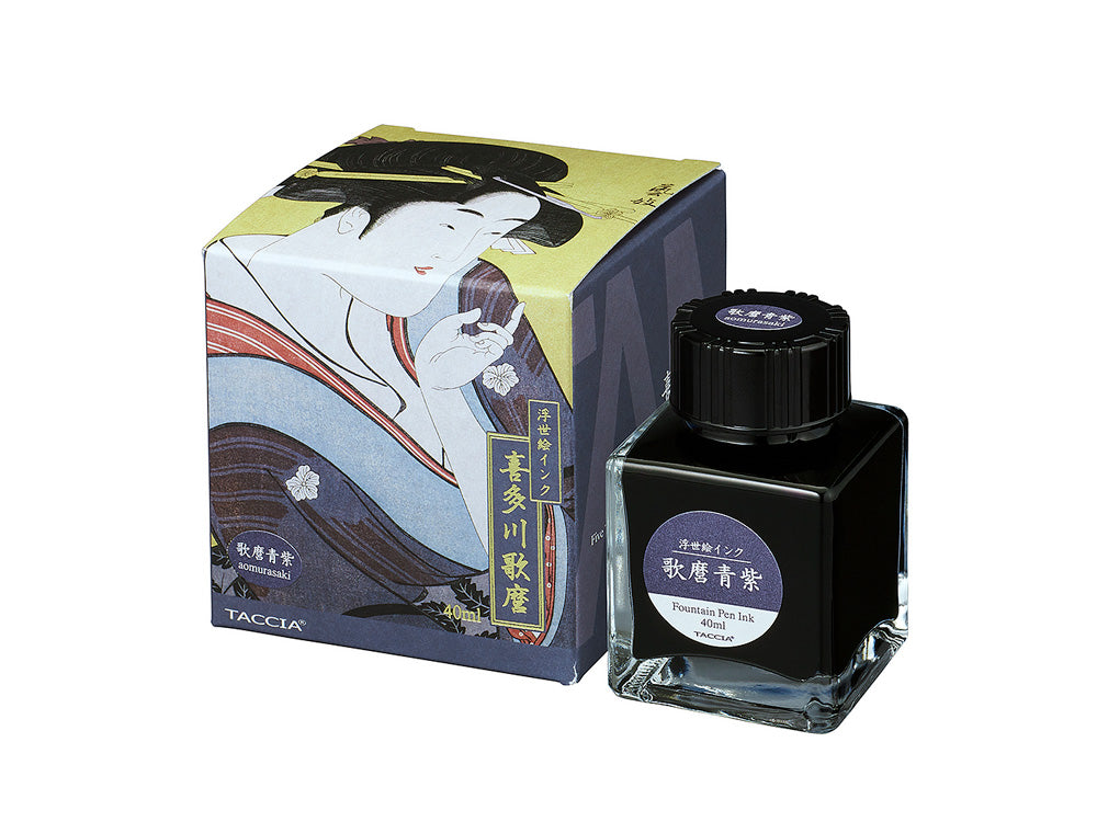 Taccia Ukiyo-e Fountian Pen Ink - Utamaro Aomurasaki