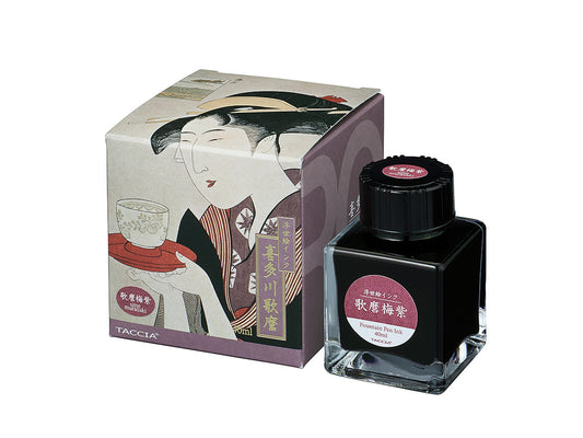 Taccia Ukiyo-e Fountian Pen Ink- Utamaro- Ume murasaki