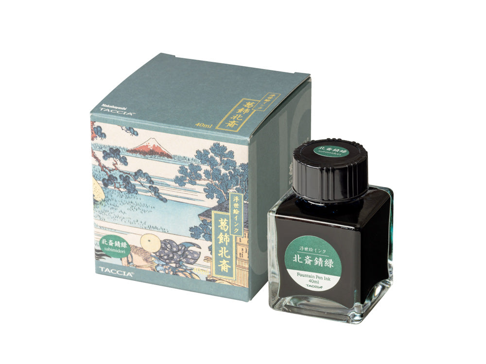 Taccia Ukiyo-e Fountian Pen Ink-Hokusai- Sabimidori