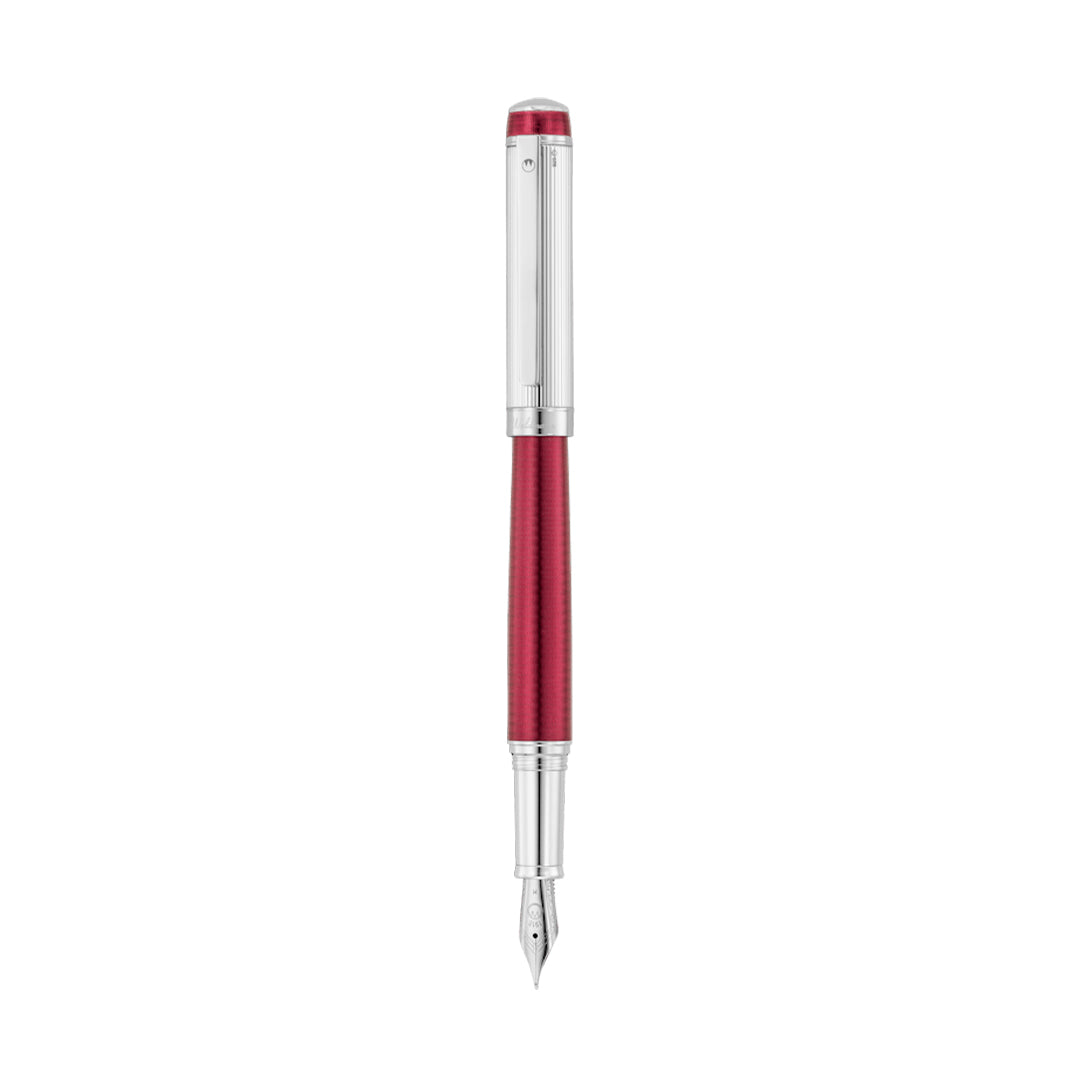 Waldmann Grandeur Steel Nib Fountain Pen - Burgundy Lacquer