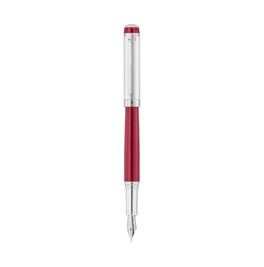 Waldmann Grandeur Steel Nib Fountain Pen - Burgundy Lacquer