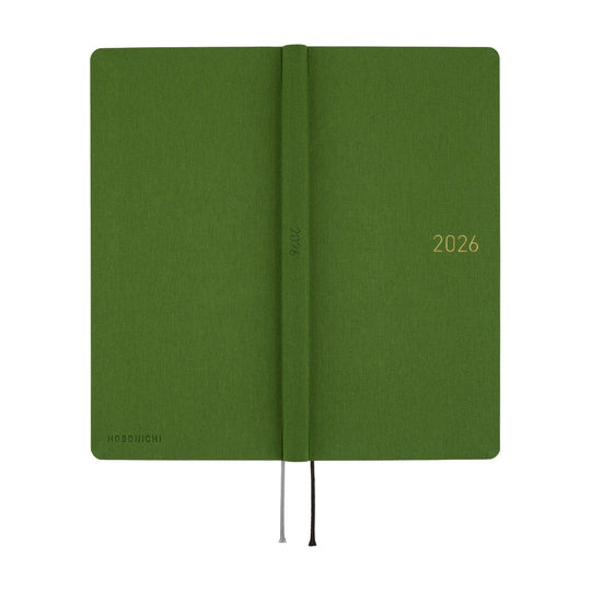 Hobonichi Weeks English Tall & Slim Colours- Antique Green