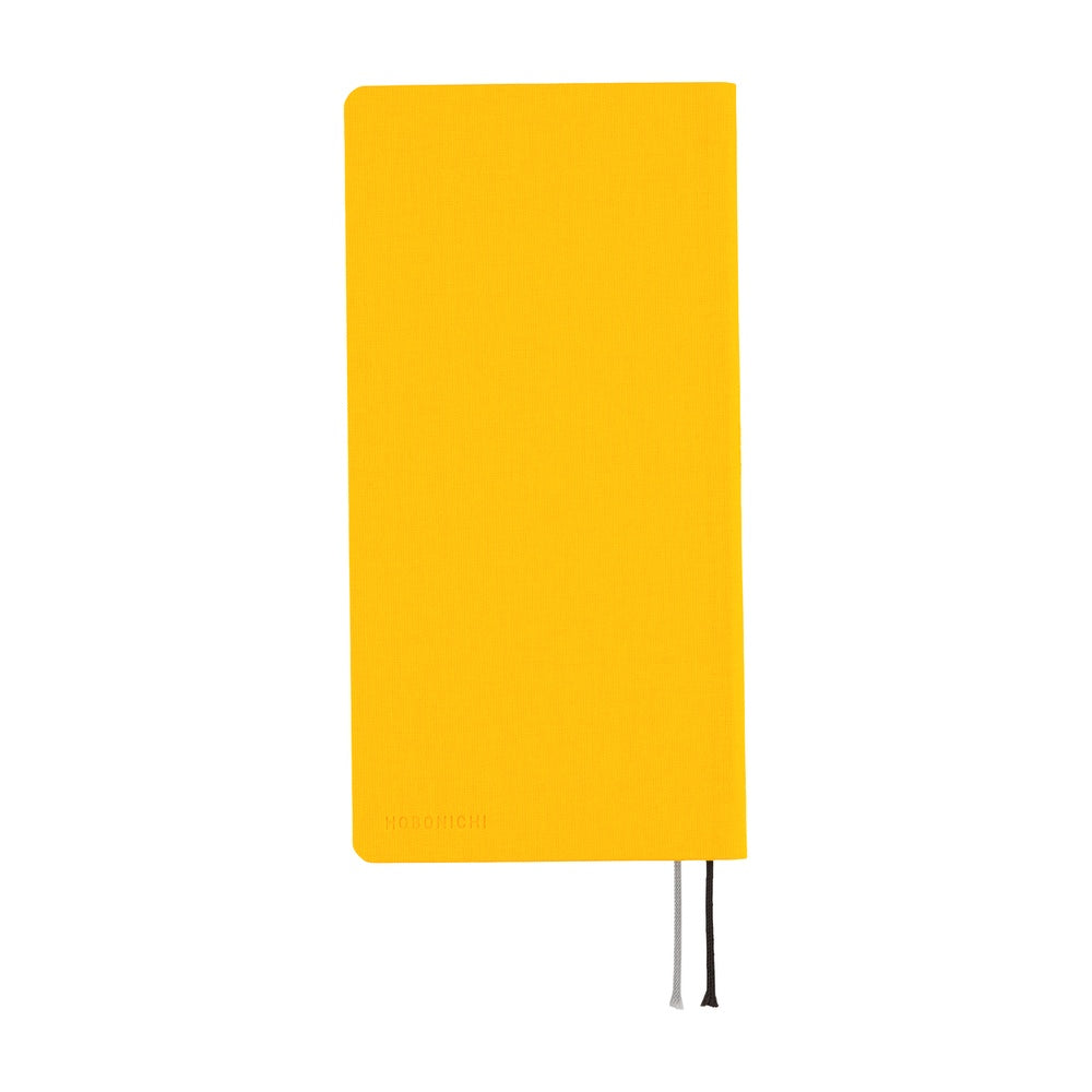 Hobonichi Weeks English Tall & Slim Colours- Full Moon Yellow