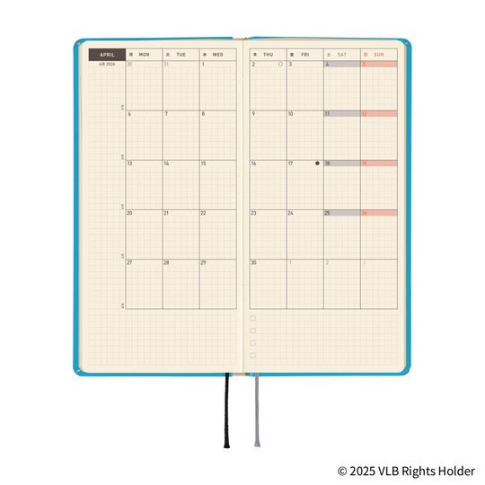 Hobonichi Weeks English Tall & Slim Virginia Lee Burton- The Little House