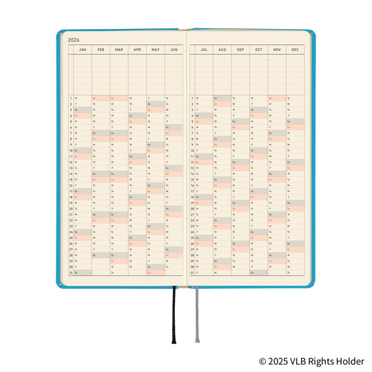 Hobonichi Weeks English Tall & Slim Virginia Lee Burton- The Little House