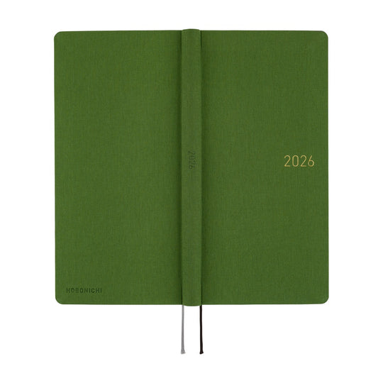 Hobonichi Weeks Mega English Tall & Slim Colours- Antique Green