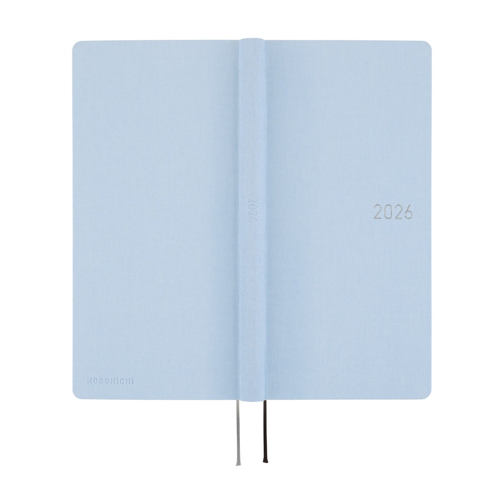 Hobonichi Weeks Mega English Tall & Slim Colours-Sky Mist