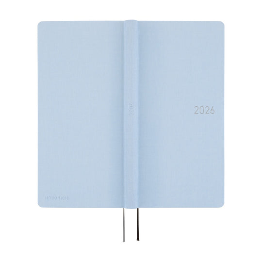 Hobonichi Weeks Mega English Tall & Slim Colours-Sky Mist