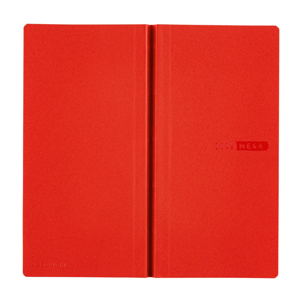 Hobonichi Weeks Mega English Tall & Slim Sneaker Tomato Red