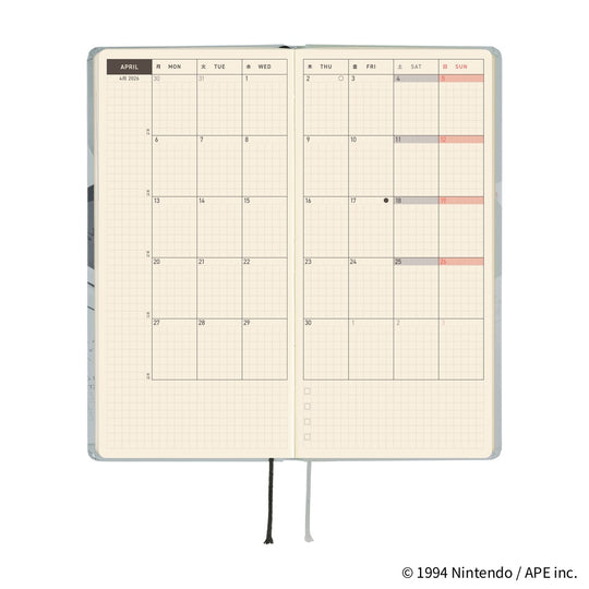Hobonichi Weeks English Tall &amp; Slim- The Secret of MOTHER 2