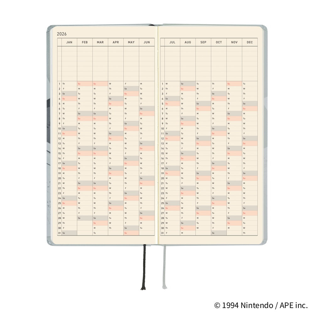 Hobonichi Weeks English Tall &amp; Slim- The Secret of MOTHER 2