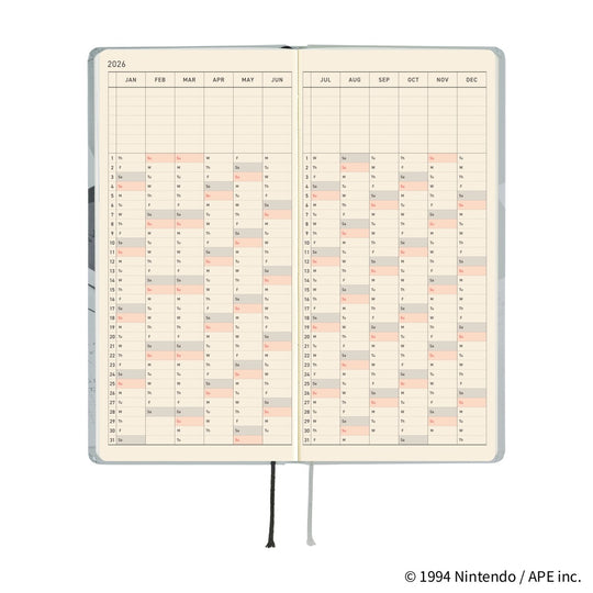 Hobonichi Weeks English Tall &amp; Slim- The Secret of MOTHER 2