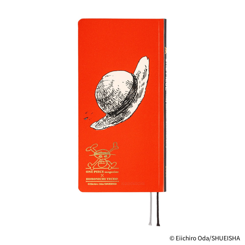 Hobonichi ONE PIECE magazine Straw Hat Luffy (Red) Weeks Hardcover Book 2026