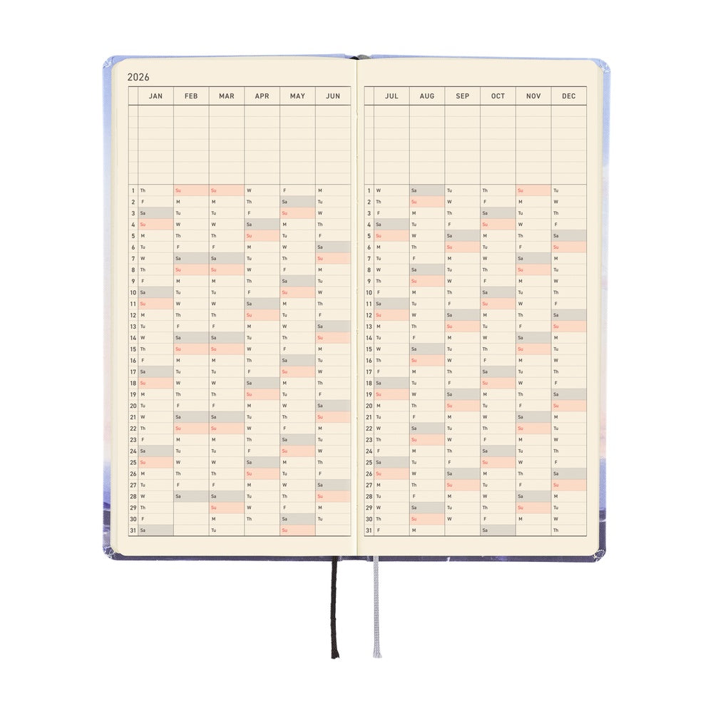 Hobonichi Weeks English Tall & Slim Kyohei Sakaguchi- En Route to Kumamoto Port at Dawn