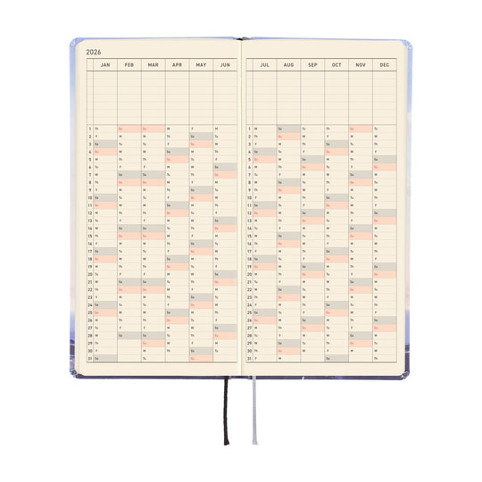 Hobonichi Weeks English Tall & Slim Kyohei Sakaguchi- En Route to Kumamoto Port at Dawn
