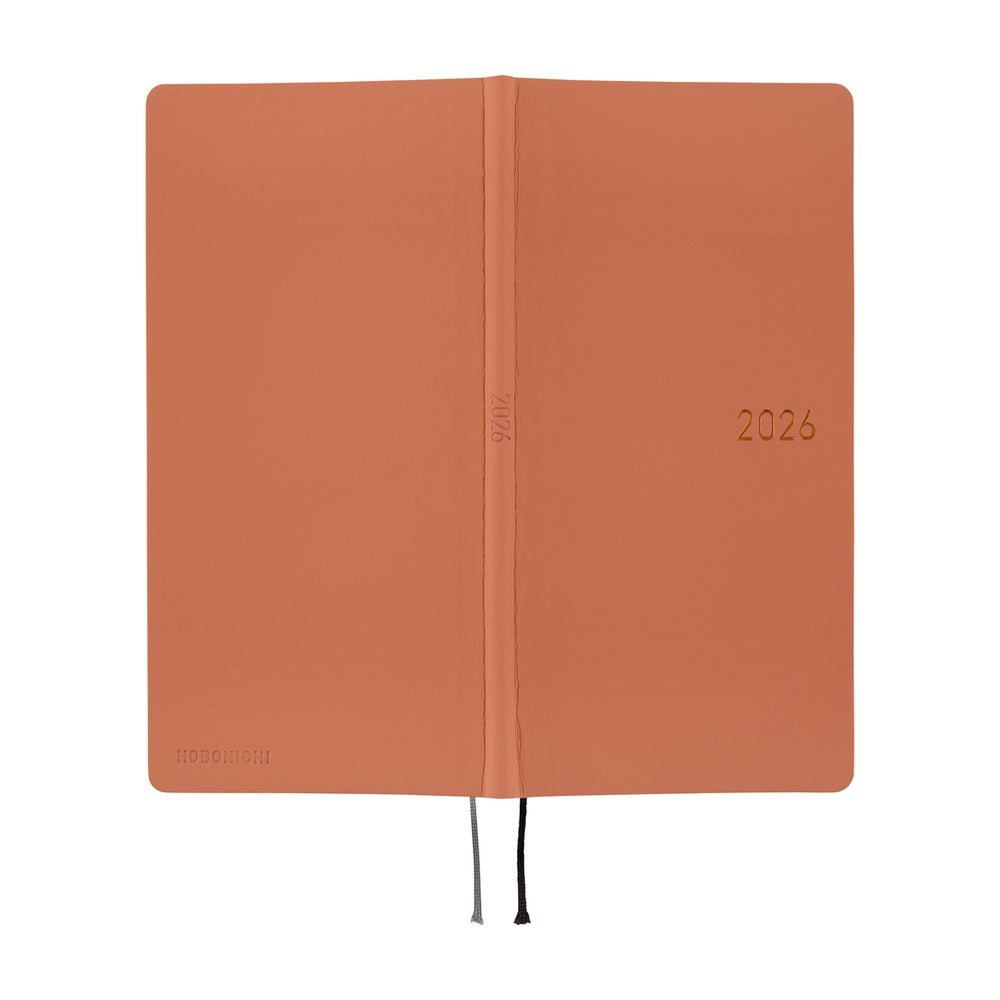 Hobonichi Weeks English Tall & Slim Smooth- Milk Cocoa