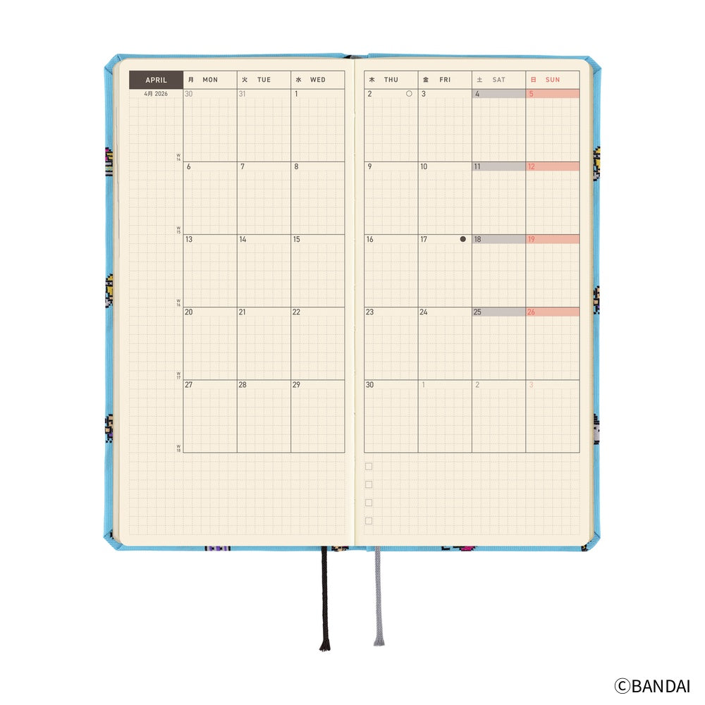 Hobonichi Weeks English Tall & Slim Tamagotchi- Our Tamagotchi