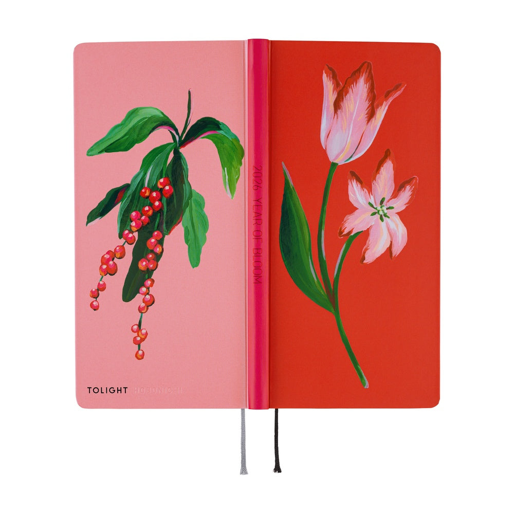 Hobonichi Weeks English Tall & Slim Tolight- A Bright Year