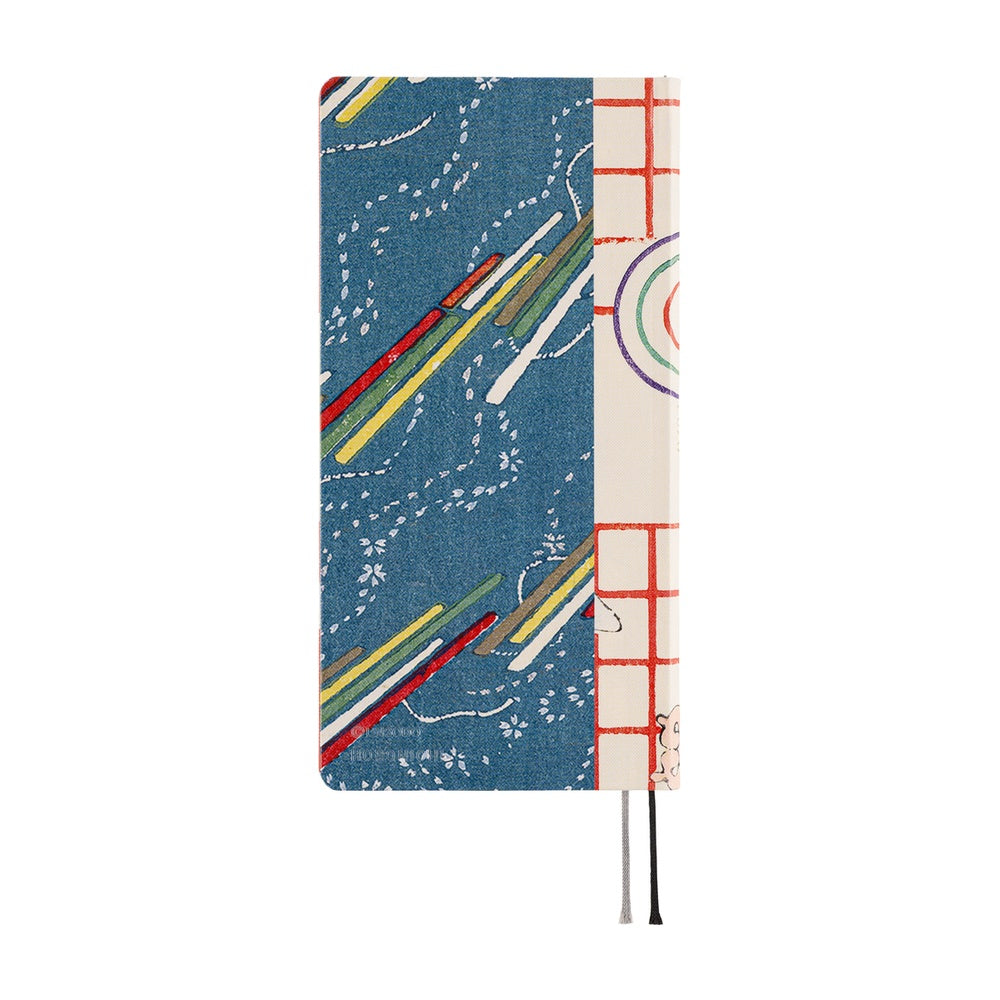 Hobonichi Weeks Tall & Slim Unsodo Bijutsukai (Blue Pigeons)