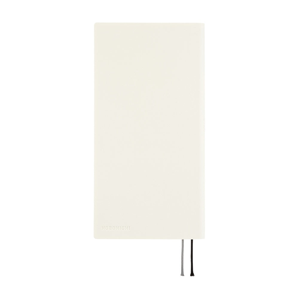 Hobonichi Weeks English Tall & Slim White Line- Ivory