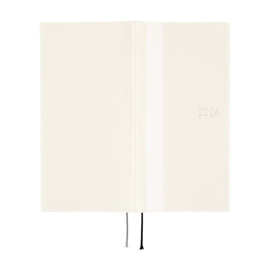 Hobonichi Weeks English Tall & Slim White Line- Ivory