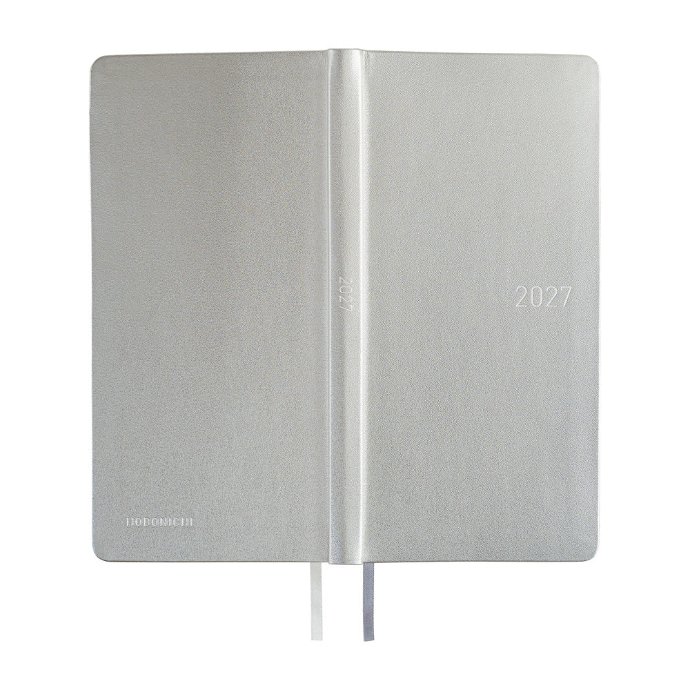 Hobonichi  |  Leather Noble Silver