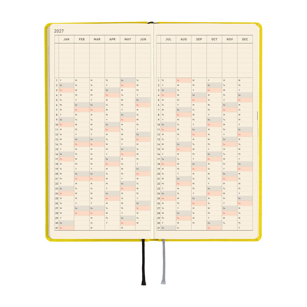 Hobonichi  |  Colours Canaria Yellow MEGA