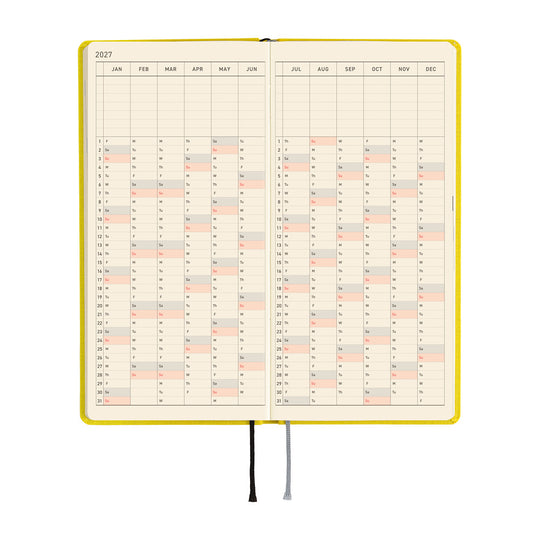 Hobonichi  |  Colours Canaria Yellow MEGA
